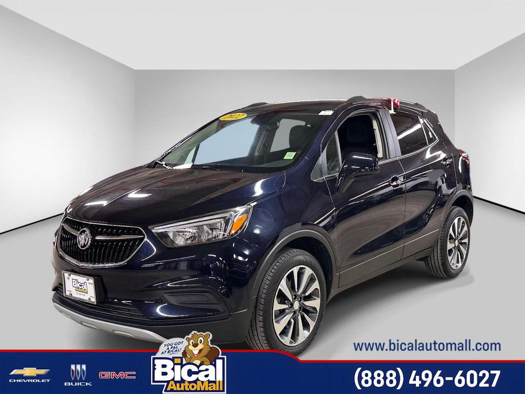 Dark Moon Blue Metallic 2022 Buick Encore Preferred AWD SUV / Crossover All-Wheel Drive 6-Speed Automatic Overdrive
