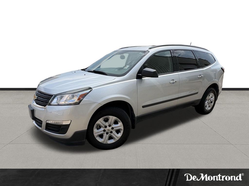 2017 Chevrolet Traverse LS Silver at Durrett Motor Company