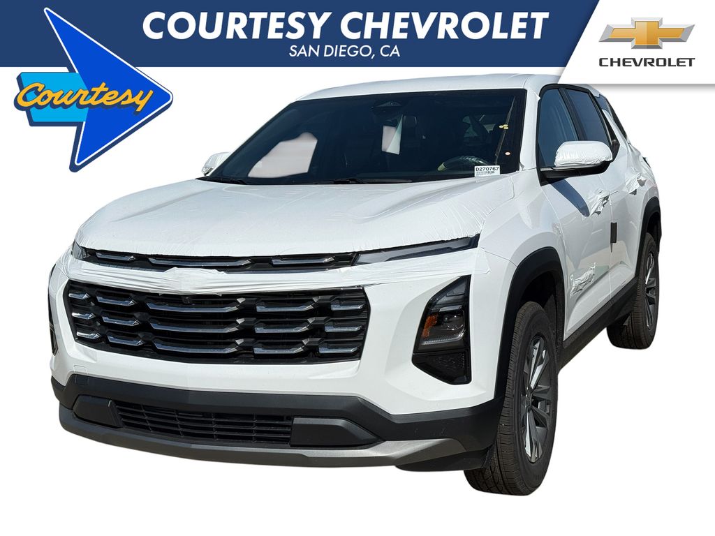 Summit White 2027 Chevrolet Equinox SUV / Crossover Front-Wheel Drive 8-Speed Automatic