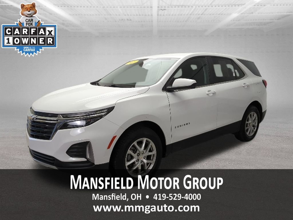Summit White 2023 Chevrolet Equinox SUV / Crossover Front-Wheel Drive 6-Speed Automatic Overdrive