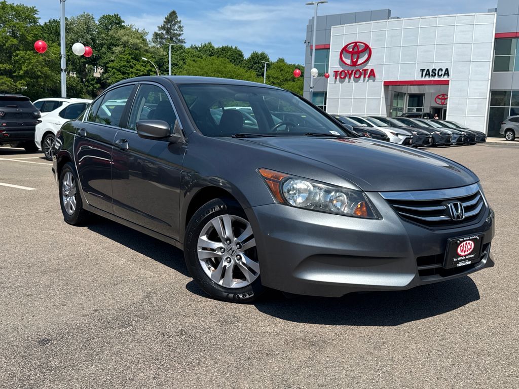 Polished Metal Metallic 2012 Honda Accord LX-P Sedan Front-Wheel Drive 5-Speed Automatic Overdrive