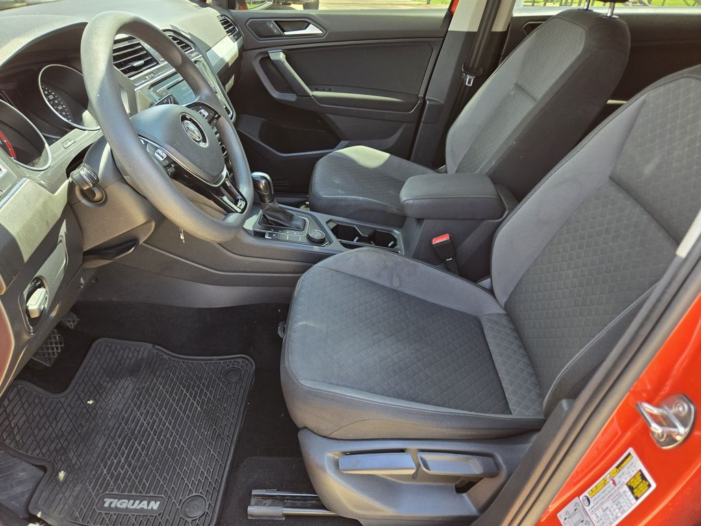 2019 Volkswagen Tiguan 2.0T S Orange at Durrett Motor Company