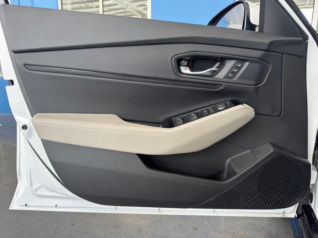 2025 Honda Accord Hybrid Touring White at Community Honda