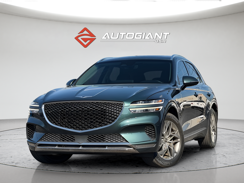 Cardiff Green 2022 Genesis GV70 SUV / Crossover All-Wheel Drive 8-Speed Automatic