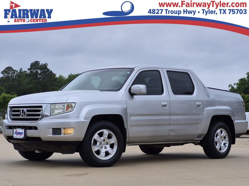 2012 Honda Ridgeline RTS Pickup Truck Four-Wheel Drive 5-Speed Automatic