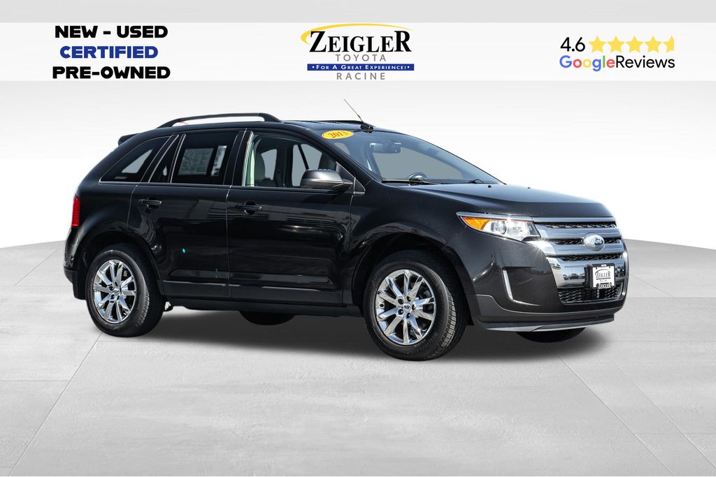 Tuxedo Black Metallic 2013 Ford Edge SEL AWD SUV / Crossover All-Wheel Drive 6-Speed Automatic