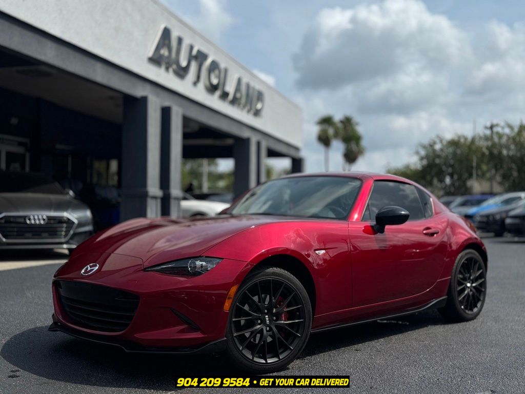 Soul Red Crystal 2018 Mazda MX-5 Miata Convertible Rear-Wheel Drive 6-Speed Manual