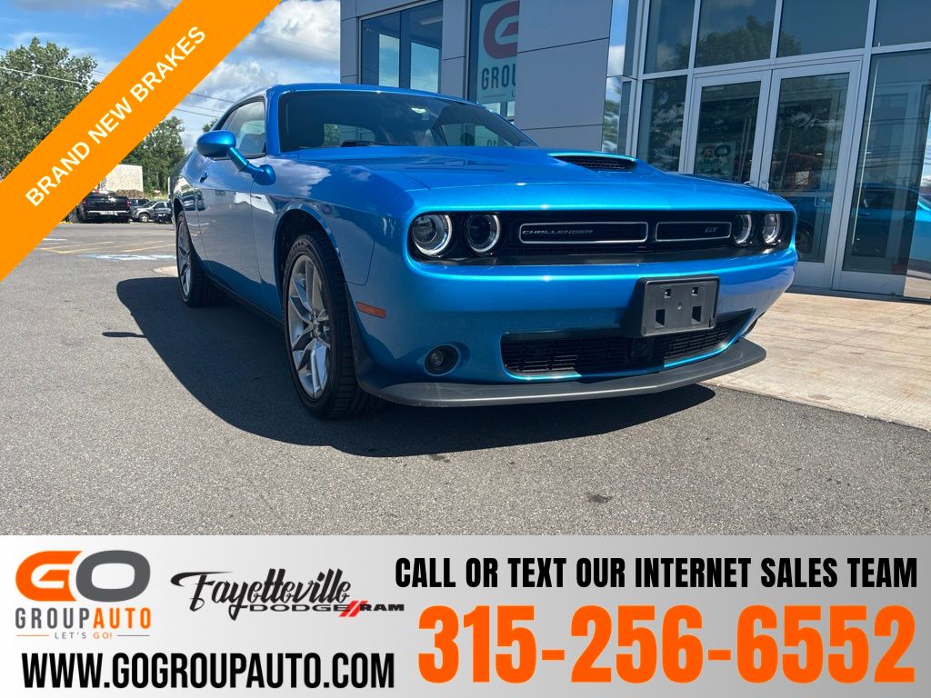 B5 Blue Pearlcoat 2023 Dodge Challenger Coupe All-Wheel Drive 8-Speed Automatic