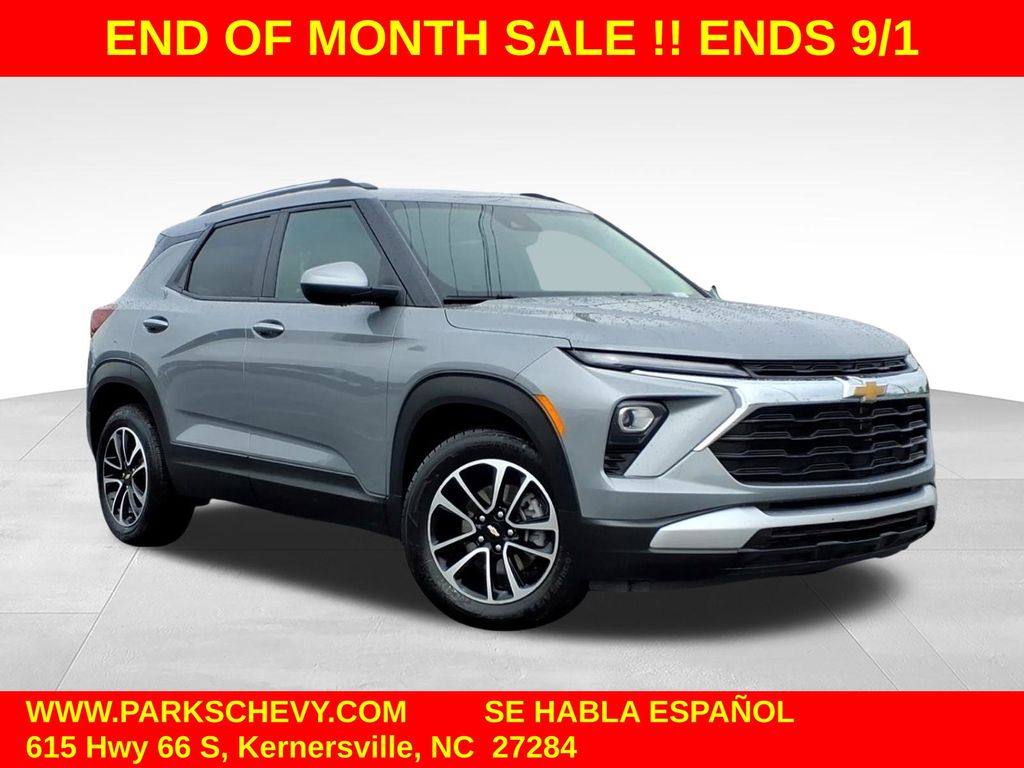 Sterling Gray Metallic 2025 Chevrolet Trailblazer SUV / Crossover Front-Wheel Drive Continuously Variable Transmission