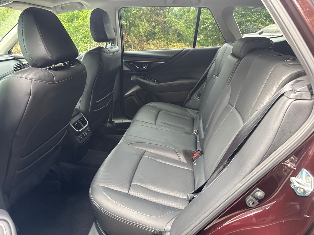 2025 Subaru Outback Touring Red at Rafferty Subaru