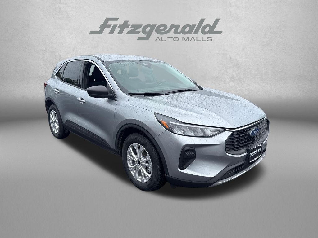 Iconic Silver Metallic 2024 Ford Escape SUV / Crossover Front-Wheel Drive 8-Speed Automatic