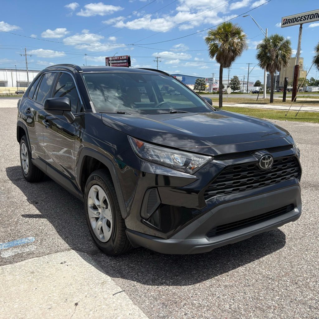 Midnight Black Metallic 2019 Toyota RAV4 LE FWD SUV / Crossover Front-Wheel Drive 8-Speed Automatic