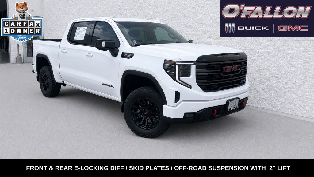 Summit White 2022 GMC Sierra 1500 Pickup Truck Four-Wheel Drive Automatic