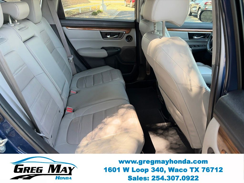 2019 Honda CR-V EX-L Blue at Greg May Honda