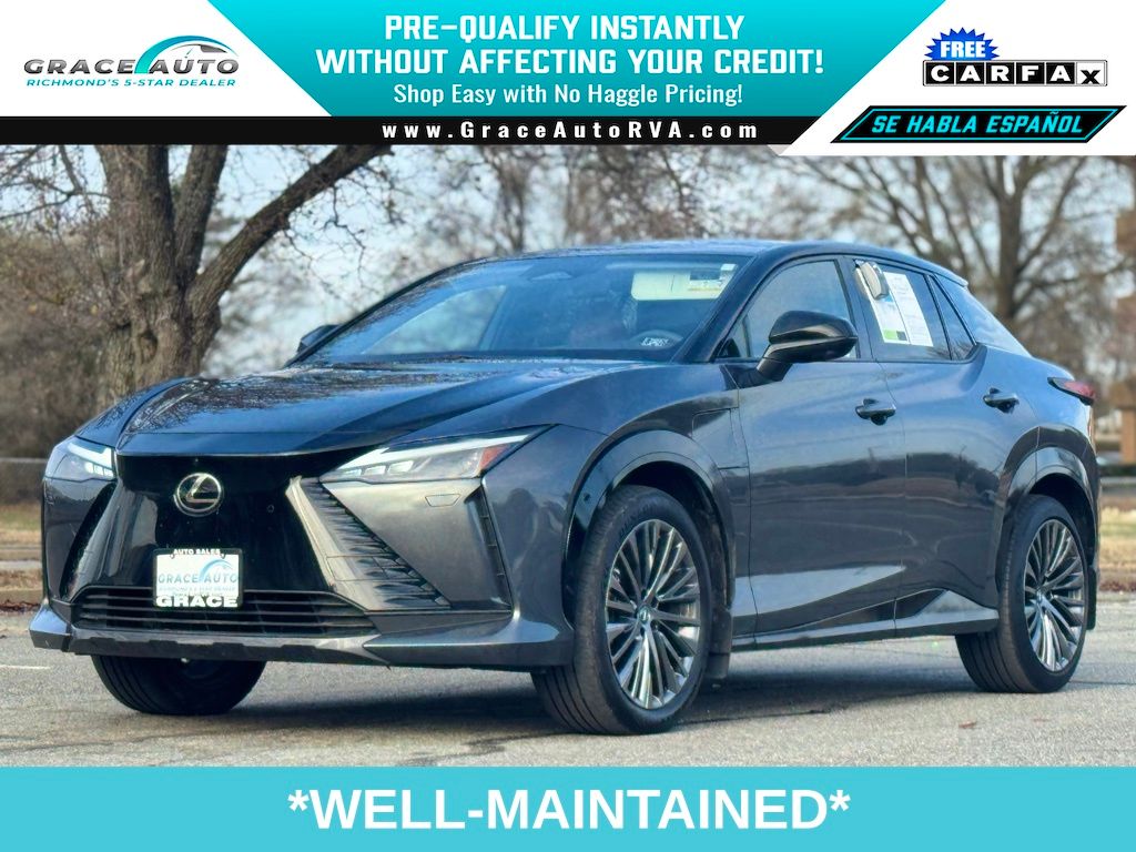 Cloudburst Gray 2023 Lexus RZ 450e Premium AWD with 20 inch Wheels SUV / Crossover All-Wheel Drive Automatic