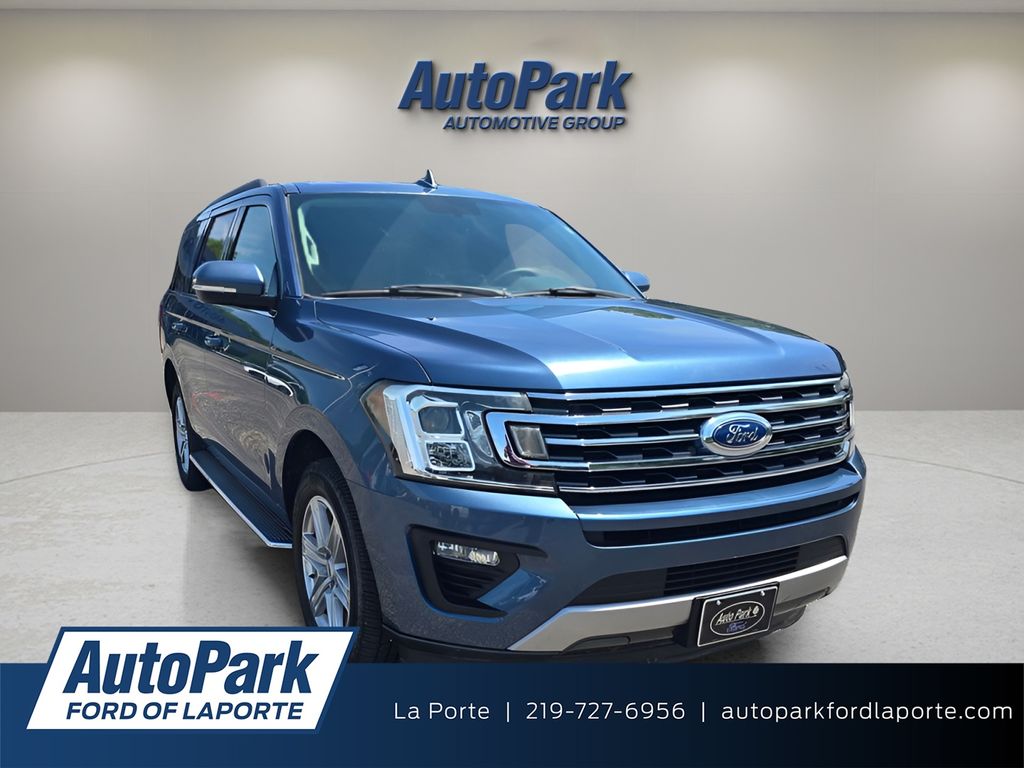 Blue Metallic 2018 Ford Expedition SUV / Crossover 4X2 Automatic