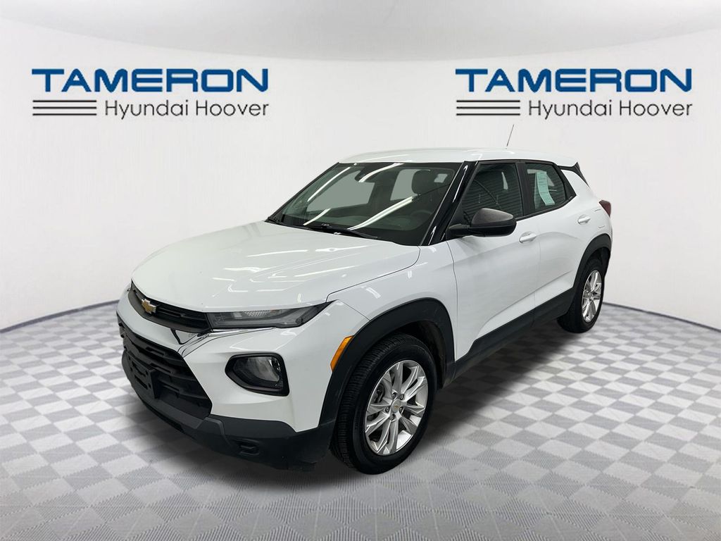 Summit White 2021 Chevrolet Trailblazer LS FWD SUV / Crossover Front-Wheel Drive Continuously Variable Transmission