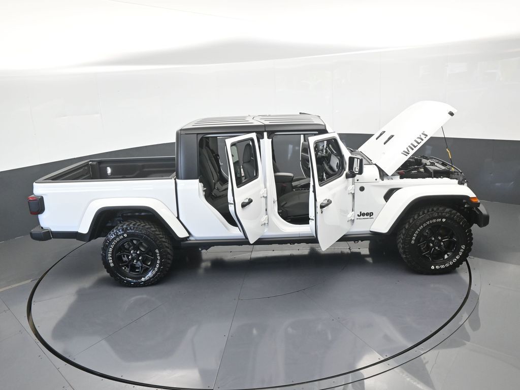 Used 2024 Bright White Clearcoat Jeep Willys image 73