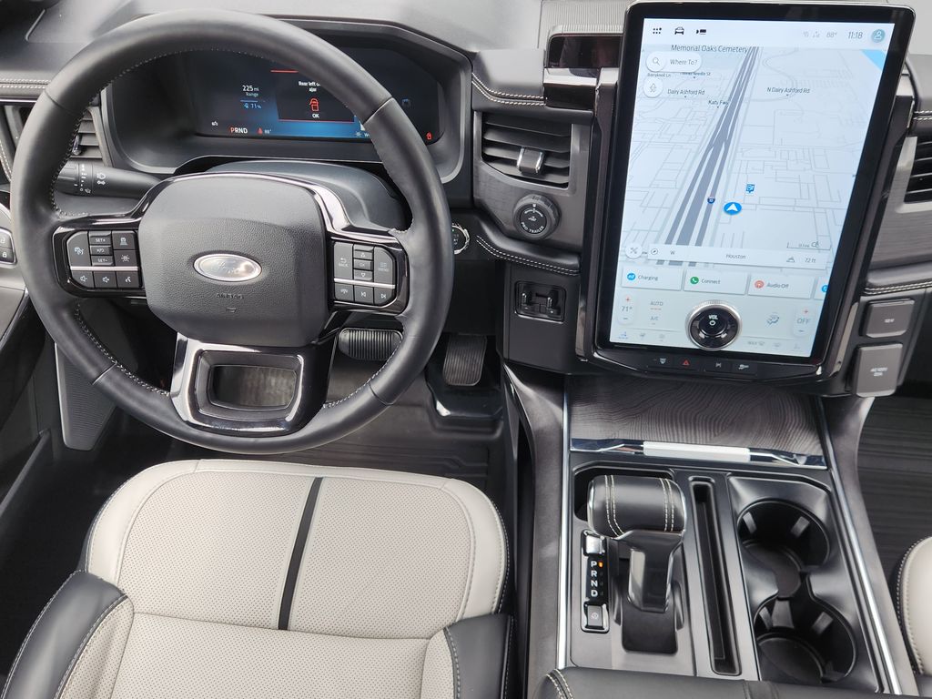 2023 Ford F-150 Lightning Platinum Blue at Cook Ford