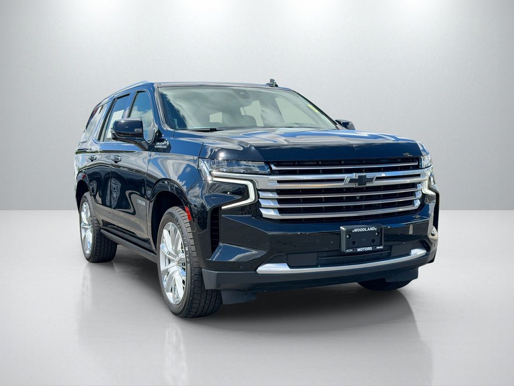 Black 2022 Chevrolet Tahoe High Country 4WD SUV / Crossover Four-Wheel Drive