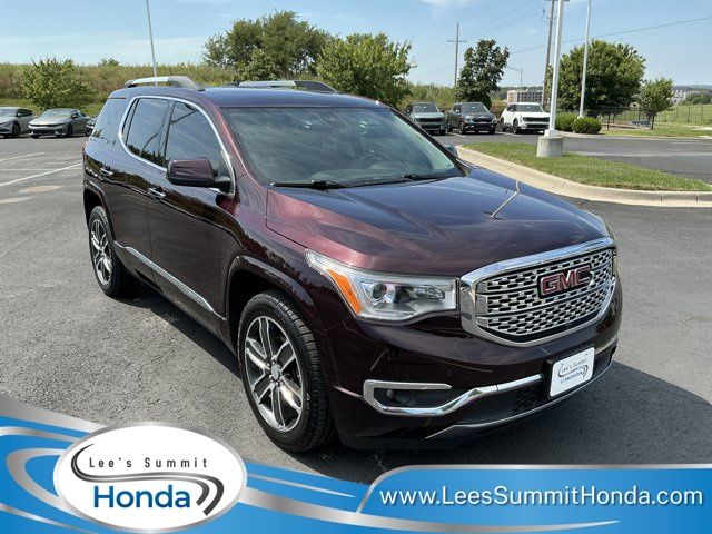 Black Cherry Metallic 2017 GMC Acadia SUV / Crossover Four-Wheel Drive 6-Speed Automatic