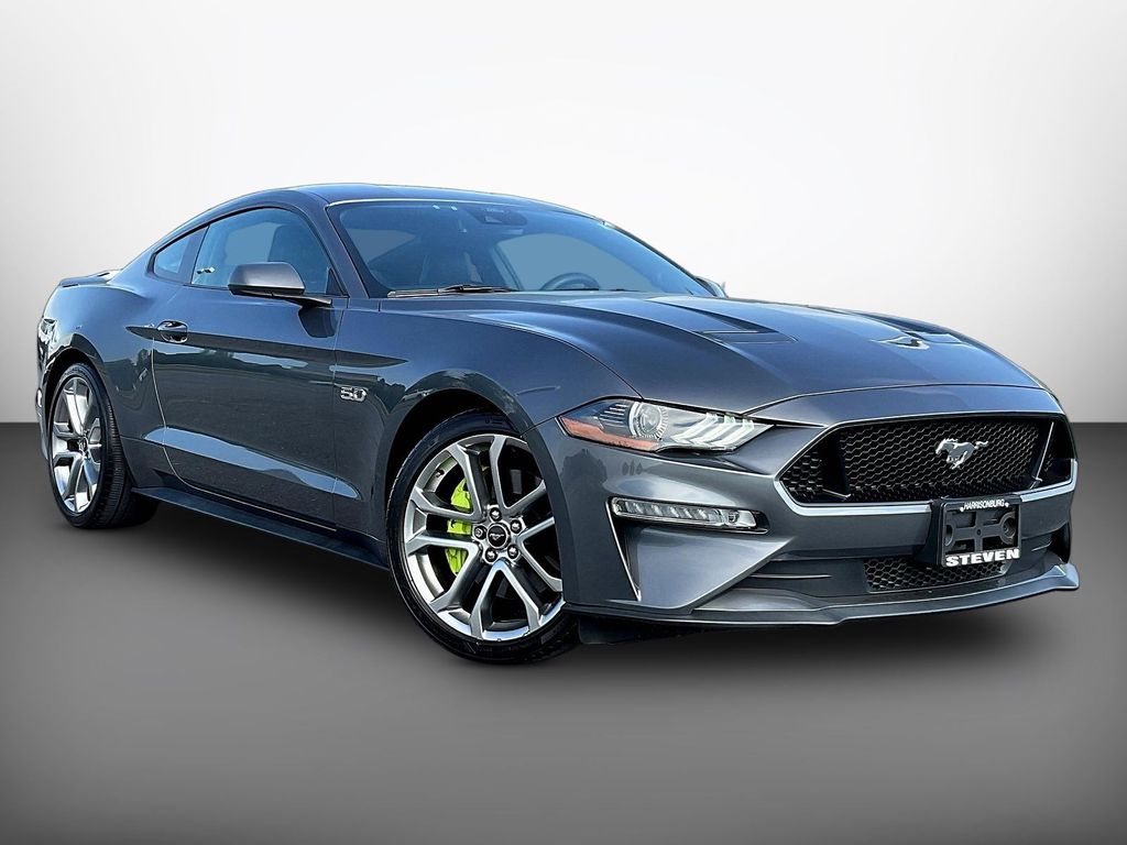 Carbonized Gray Metallic 2021 Ford Mustang Coupe Rear-Wheel Drive Automatic