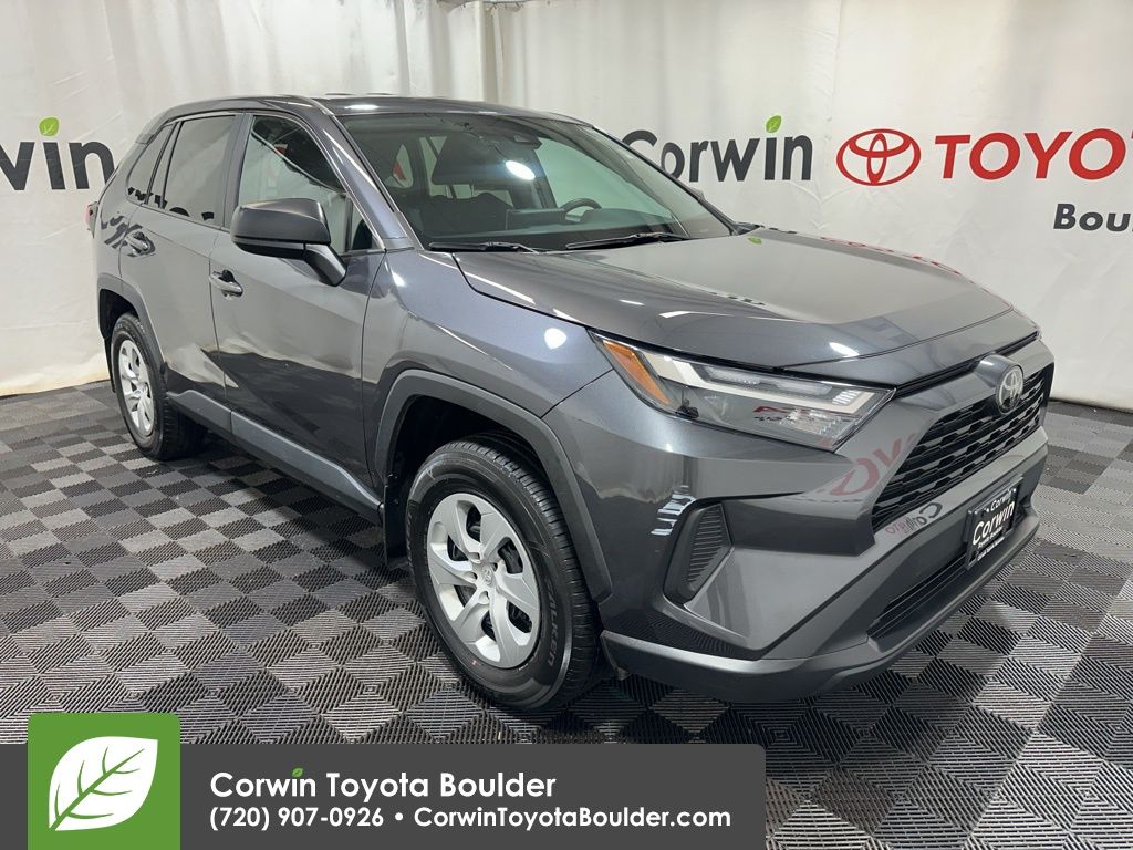 Magnetic Gray Metallic 2023 Toyota RAV4 LE AWD SUV / Crossover All-Wheel Drive 8-Speed Automatic