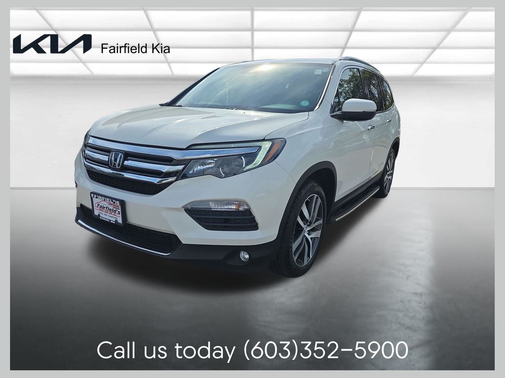 White 2018 Honda Pilot SUV / Crossover All-Wheel Drive 9-Speed Automatic