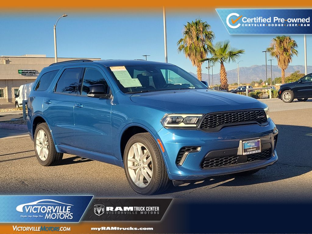 Blue (Frostbite Pearlcoat) 2025 Dodge Durango SUV / Crossover All-Wheel Drive 8-Speed Automatic