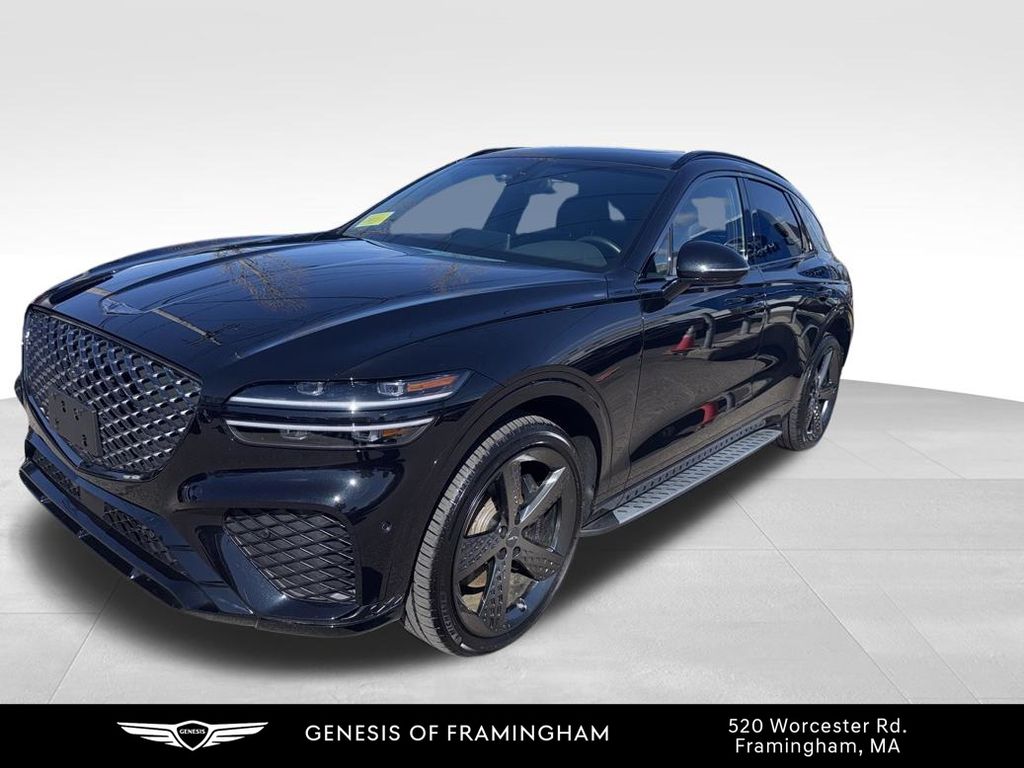 Black 2025 Genesis GV70 3.5T Sport AWD SUV / Crossover All-Wheel Drive 8-Speed Automatic