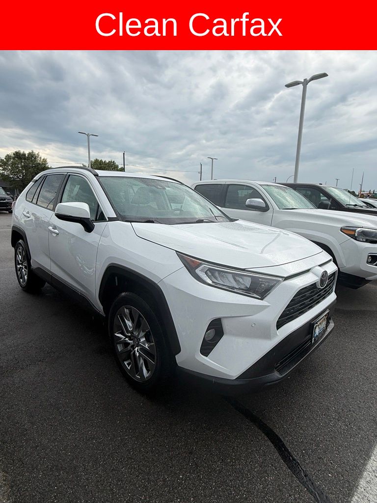 Used 2020 Toyota RAV4 XLE Premium with VIN 2T3A1RFV9LW100445 for sale in Waite Park, Minnesota