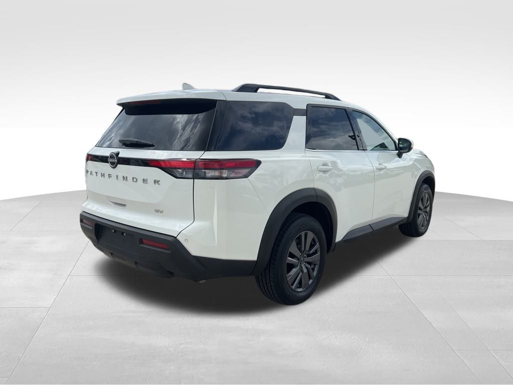 2024 Glacier White Nissan Pathfinder SV FWD SUV