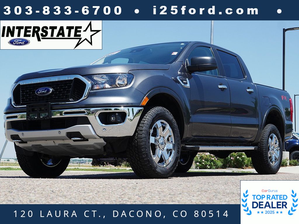 Gray (Magnetic Metallic) 2019 Ford Ranger Pickup Truck Four-Wheel Drive Automatic