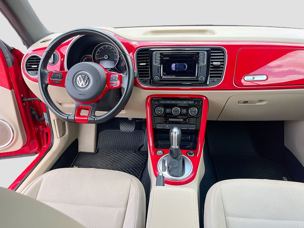 2019 Volkswagen Beetle Convertible 2.0T SE Red at AutoSavvy Houston Southwest