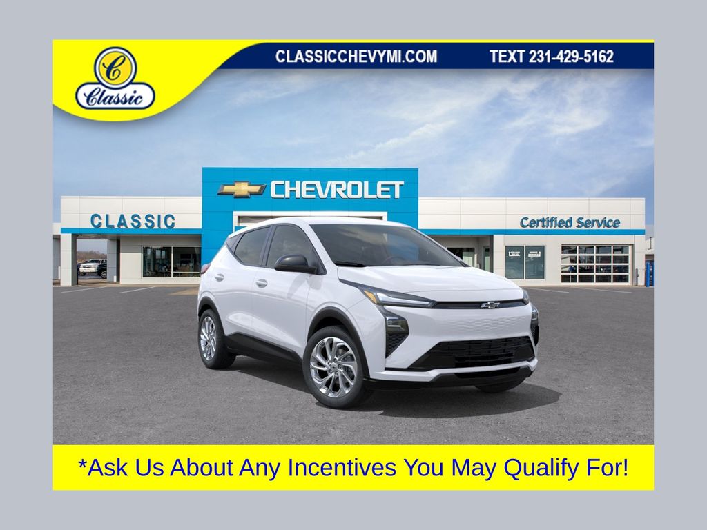 Summit White 2027 Chevrolet Bolt SUV / Crossover Front-Wheel Drive 1-Speed Automatic
