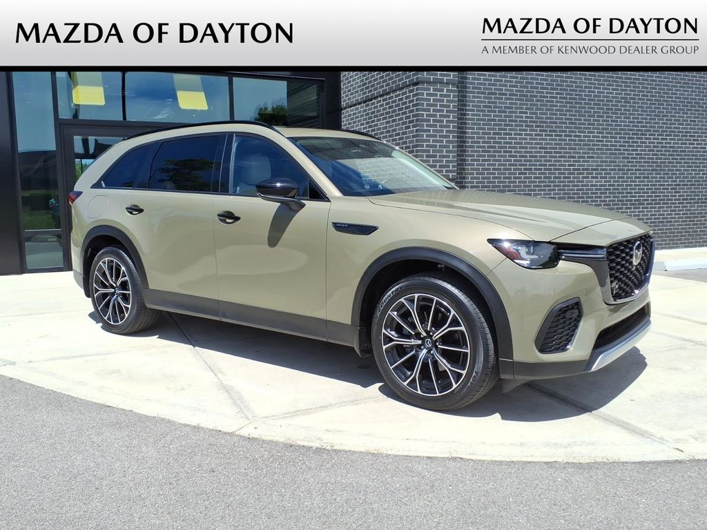 Zircon Sand Metallic 2025 Mazda CX-70 PHEV Premium AWD SUV / Crossover All-Wheel Drive 8-Speed Automatic