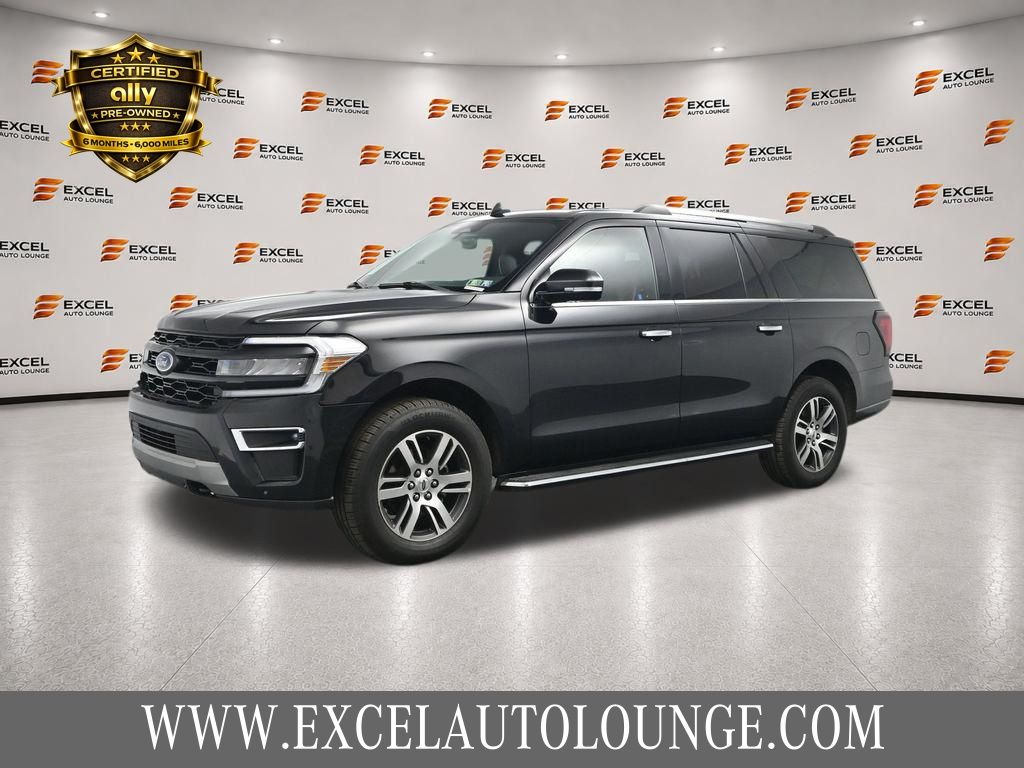 Black Metallic 2022 Ford Expedition SUV / Crossover Four-Wheel Drive Automatic