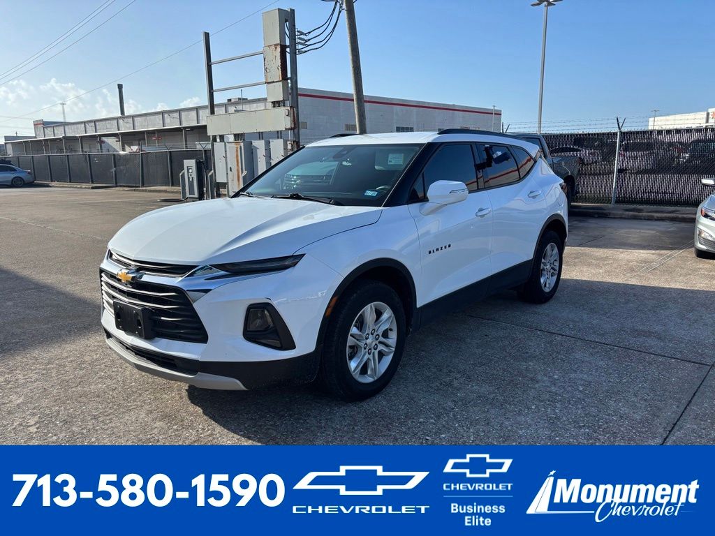 2022 Chevrolet Blazer LT White at DeMontrond Auto Country