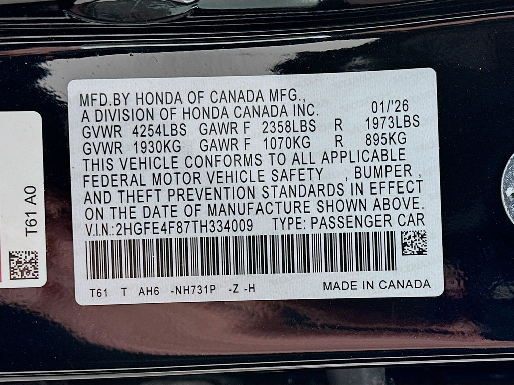 Thumbnail: 2026 Honda Civic - 22