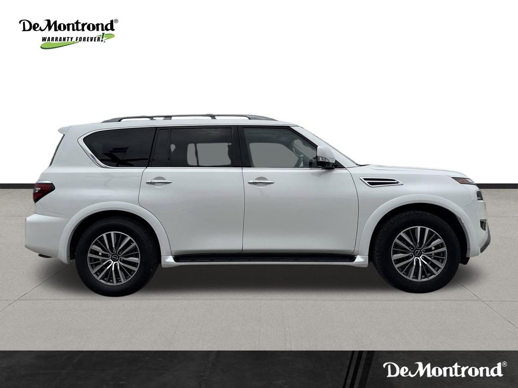 2023 Nissan Armada SL White at Joe Myers Mazda Kia