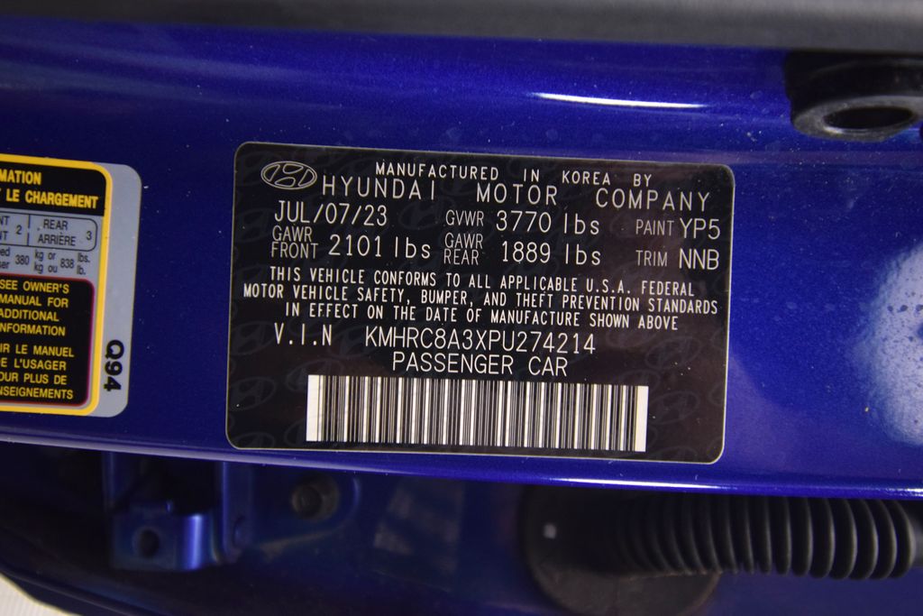 used 2023 Hyundai Venue car, priced at $15,500