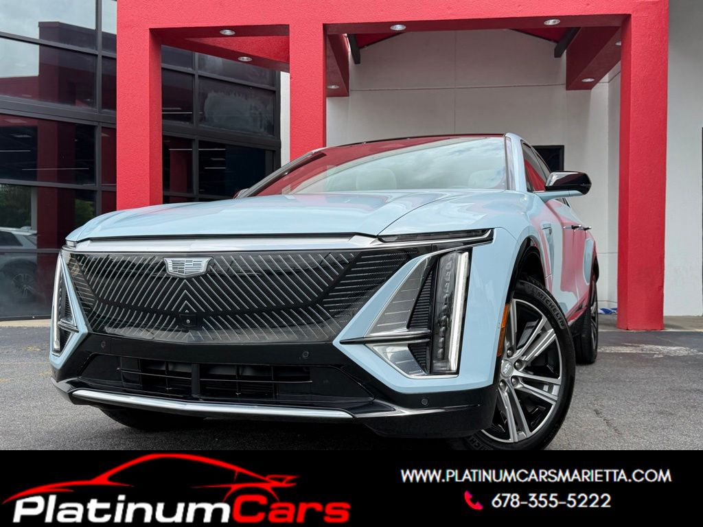 Nimbus Metallic 2024 Cadillac LYRIQ SUV / Crossover All-Wheel Drive 1-Speed Automatic