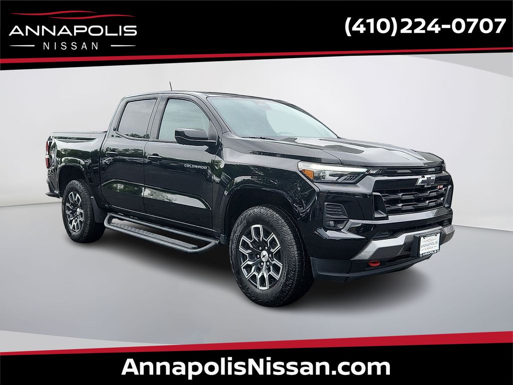 Black 2023 Chevrolet Colorado Pickup Truck Four-Wheel Drive 8-Speed Automatic