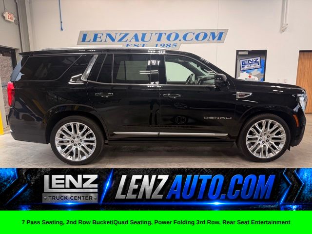 Onyx Black 2025 GMC Yukon SUV / Crossover Four-Wheel Drive 
