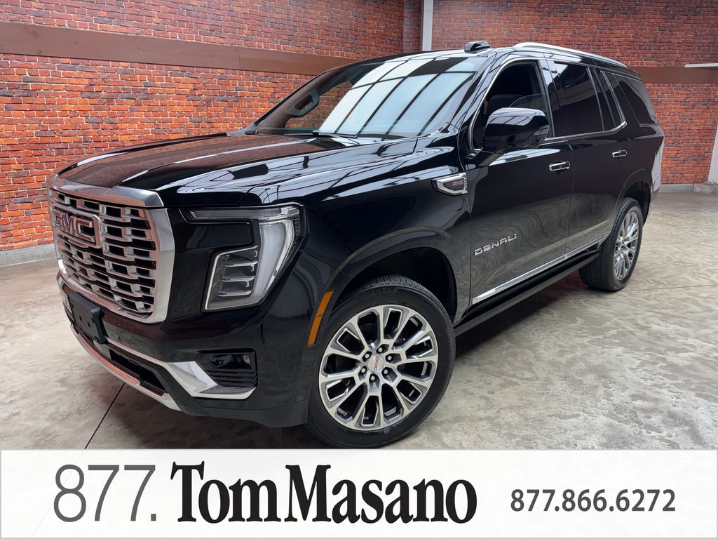 Onyx Black 2025 GMC Yukon SUV / Crossover Four-Wheel Drive 