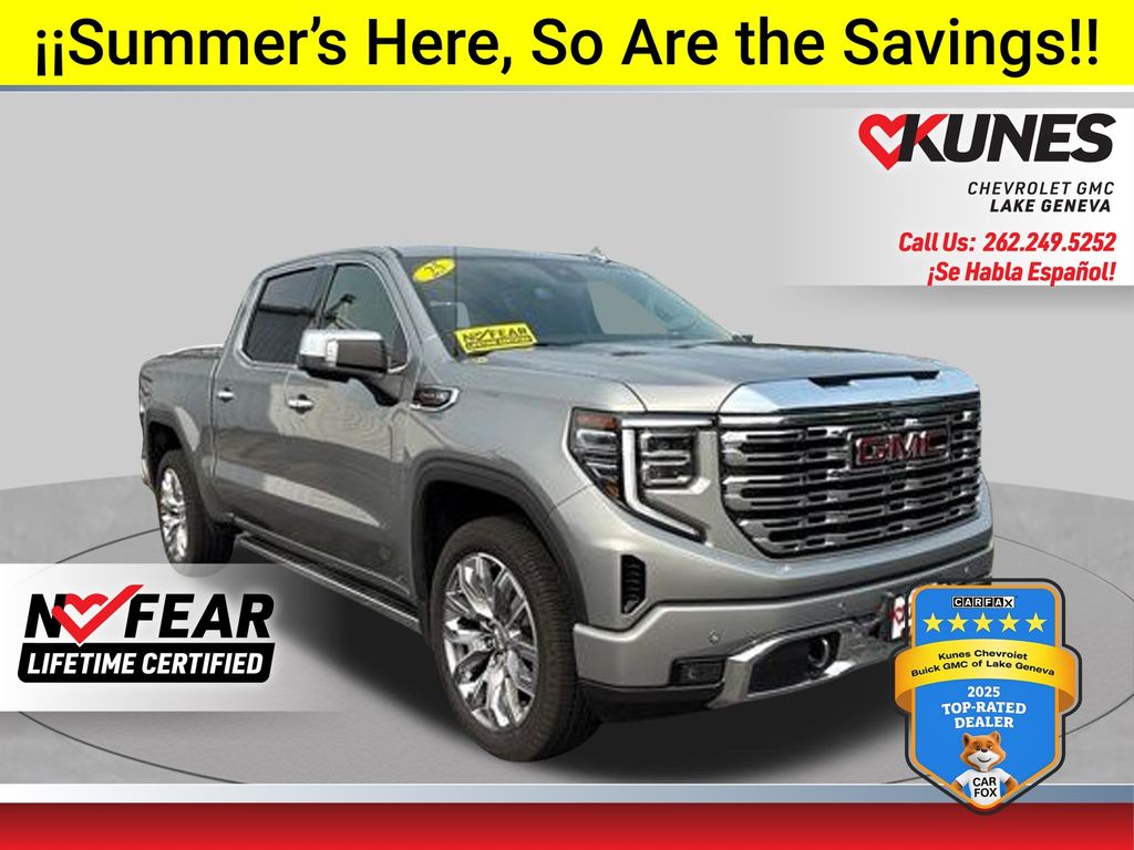 Sterling Metallic 2025 GMC Sierra 1500 Pickup Truck Four-Wheel Drive Automatic