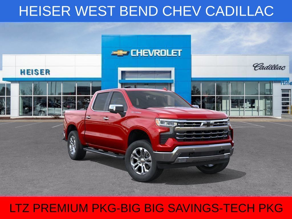 Radiant Red Tintcoat 2026 Chevrolet Silverado 1500 Pickup Truck Four-Wheel Drive Automatic