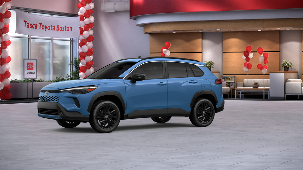 New 2026 Blue Toyota Hybrid XSE image 2