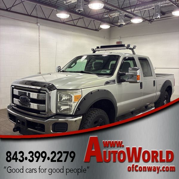 Ingot Silver 2015 Ford F-250 Super Duty Pickup Truck Four-Wheel Drive 6-Speed Automatic