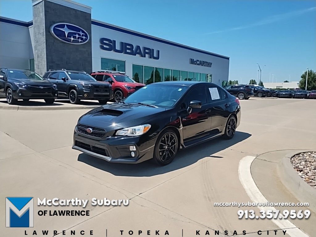 Crystal Black Silica 2020 Subaru WRX Sedan All-Wheel Drive 6-Speed Manual
